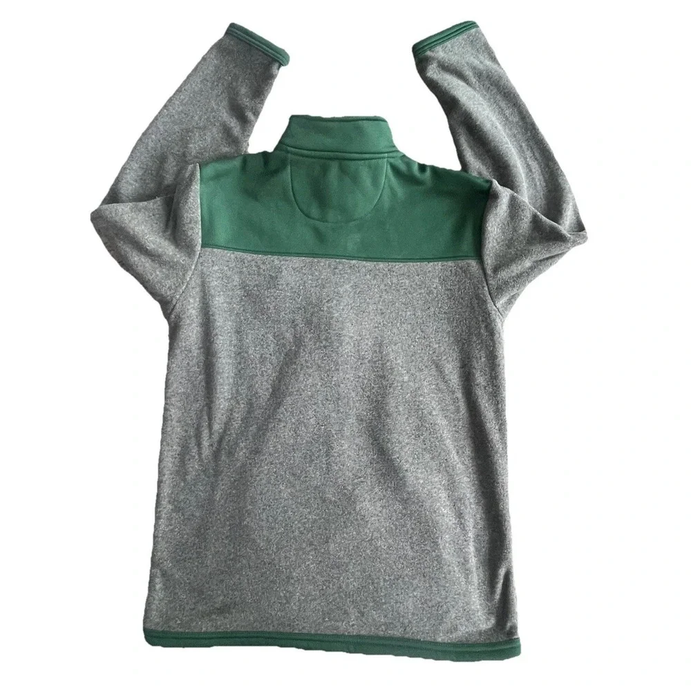 Minnesota Wild Performance Fleece Jacket Small Gray NHL‎ Full Zip Embroidered